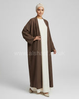 Wide Crepe Cardigan