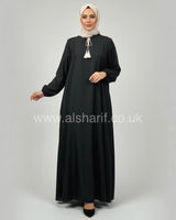 Satin Abaya Dress