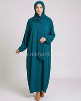Abaya With Attached Hijab