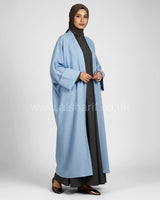 Wide Crepe Cardigan