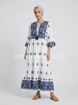 Three-quarter sleeves Summer Dress