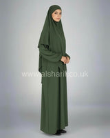 2 Piece Jilbab Abaya + Khimar