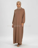 Plain Closed Crepe Abaya