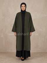 Oversized Felt Winter Coat