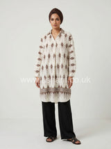 Geometric Print Wide Tunic Top