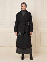 Elegant Belted Trench Coat