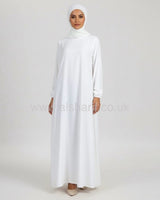 Plain Closed Crepe Abaya