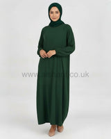 Plain Closed Crepe Abaya