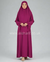 2 Piece Jilbab Abaya + Khimar