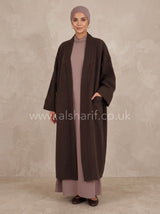 Oversized Felt Winter Coat