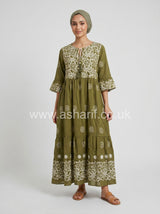 Three-quarter sleeves Summer Dress