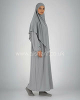 2 Piece Jilbab Abaya + Khimar