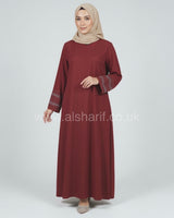 Diamond Sleeve Abaya Dress