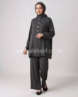 Crinkled Satin Co-ord Set