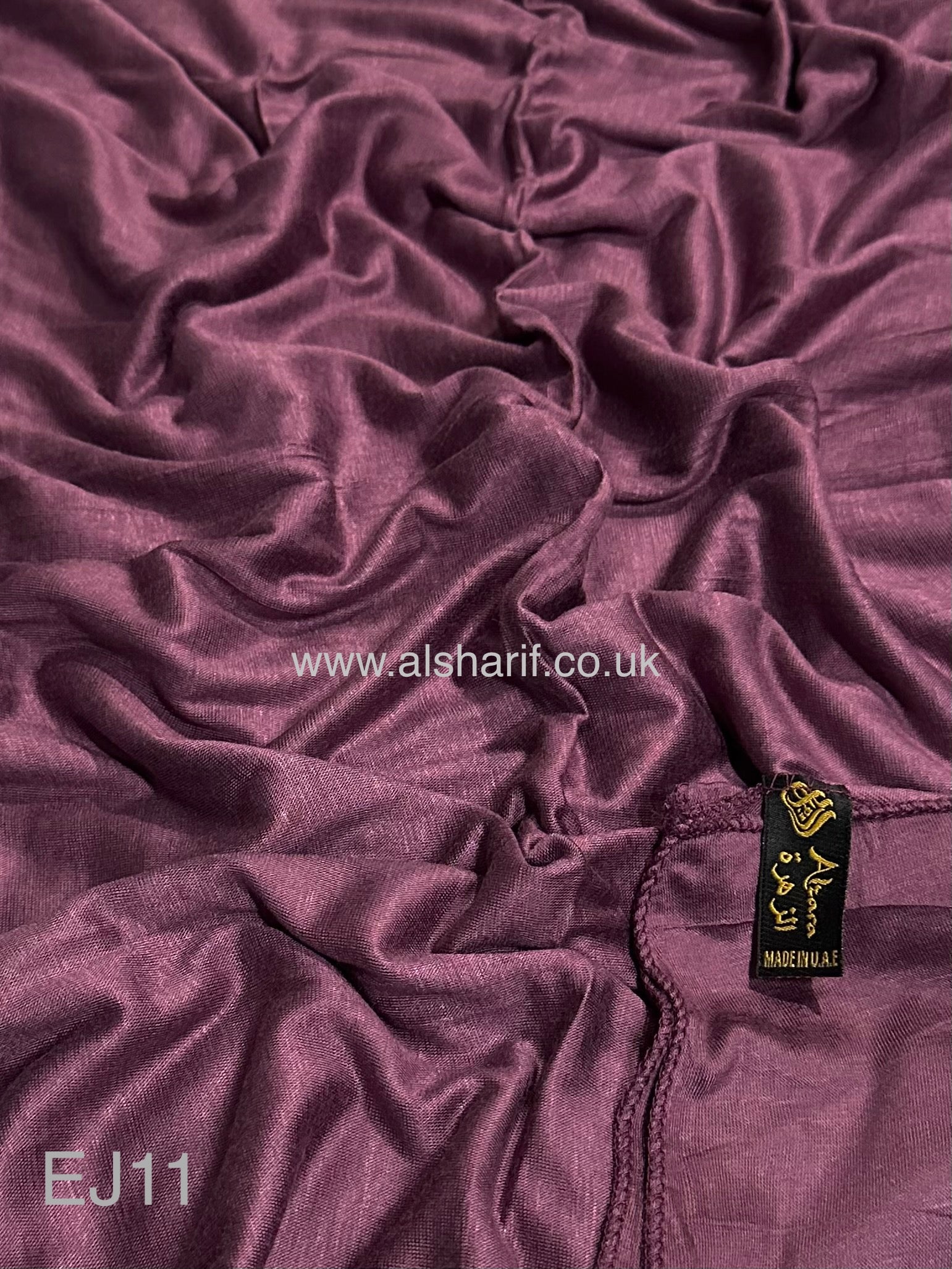 Emirati Jersey Hijab burgundy 