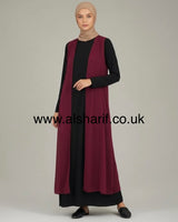 Sleeveless Chiffon Kimono