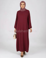 Plain Closed Crepe Abaya