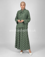 Polka Dot Skirt & Top Co-Ord Set