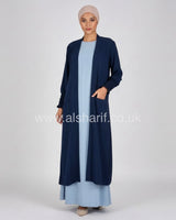 Crepe Lightweight Elastic Sleeves Kimono Cardigan
