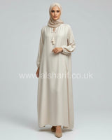 Satin Abaya Dress