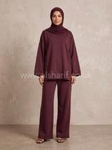 Soft Fluid Wide Leg Trouser Co-ord Set