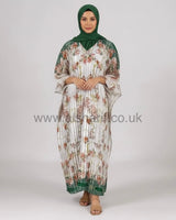 Pleated Satin Dress