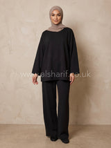 Soft Fluid Wide Leg Trouser Co-ord Set