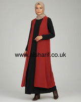Sleeveless Chiffon Kimono
