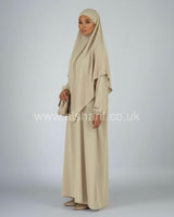 2 Piece Jilbab Abaya + Khimar
