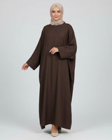 Wide Crepe Closed Abaya