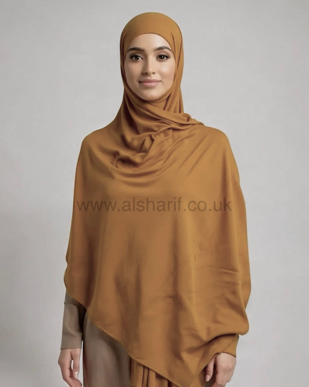 Maxi Emirati Jersey Hijab Copper